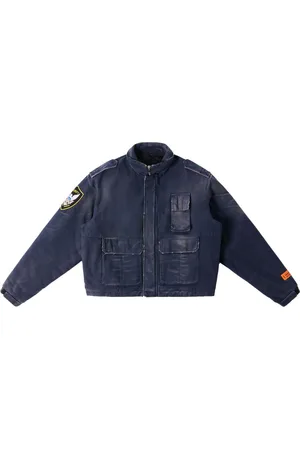 Heron Preston Jacke im Distressed-Look