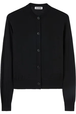 Jil Sander Fein gestrickter Cardigan