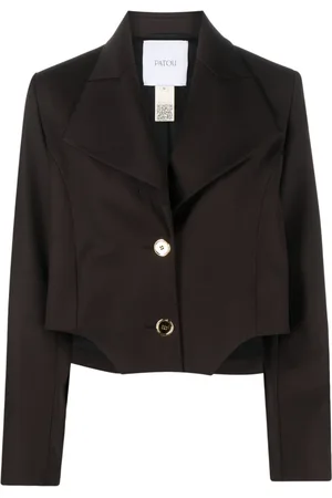 Patou Cropped-Blazer mit Cut-Outs