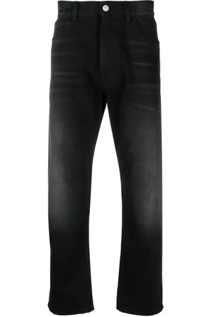 Marni Straight-Leg-Jeans mit Tragefalten