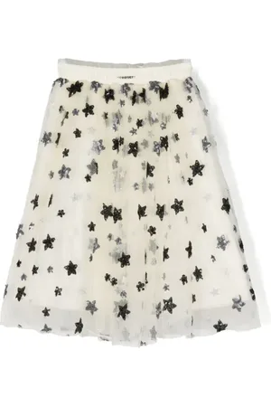 Twin-Set Semi-transparenter Rock mit Pailletten