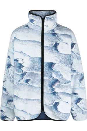 BONSAI Salt Jacke mit abstraktem Print