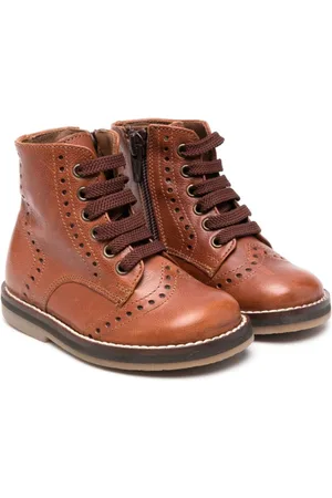 PèPè Schnürstiefel mit Budapestermuster