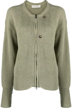 OUR LEGACY Cardigan mit Reißverschluss