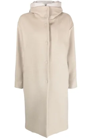 Duncan Taylor Clothing Gestufter Mantel mit Kapuze