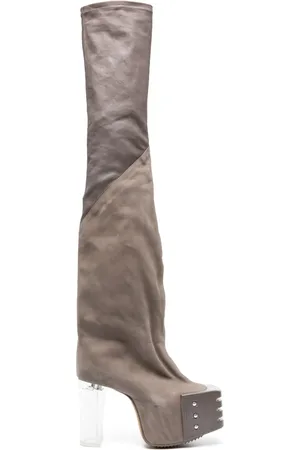 Rick Owens Plateau-Stiefel 120mm