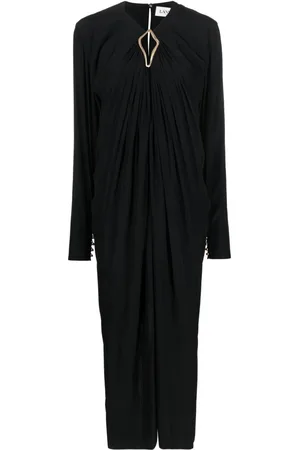 Lanvin Drapiertes Midikleid