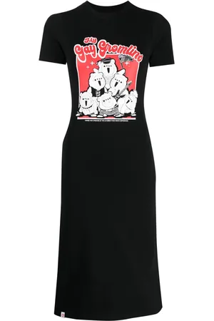 Charles Jeffrey Loverboy Kleid mit grafischem Print