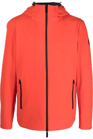 Woolrich Leichte Kapuzenjacke mit Logo-Patch