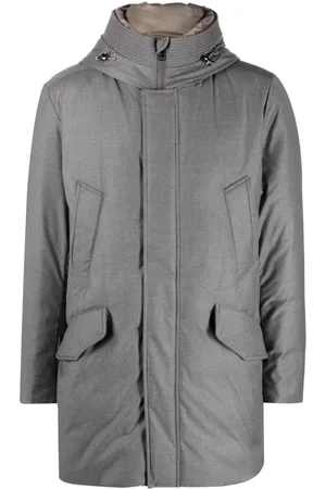 Woolrich Kapuzenparka mit Stehkragen