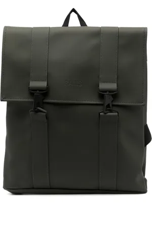 Rains MSN Rucksack mit Logo-Prägung