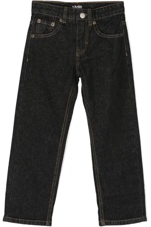 Molo Halbhohe Straight-Leg-Jeans