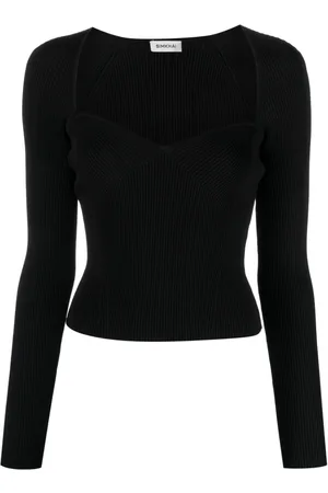 Simkhai Giuliana Pullover mit Herzausschnitt