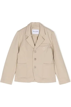 Trussardi Einreihiges Sakko mit Logo-Stickerei