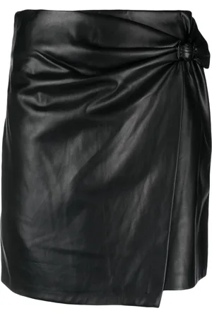 DKNY Halbhoher Minirock im Wickelstil