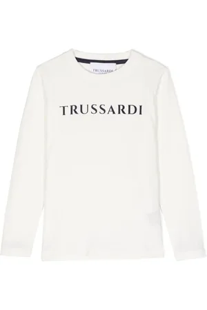Trussardi T-Shirt mit Logo-Print