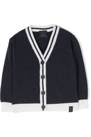 FAY Cardigan in Colour-Block-Optik