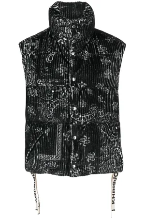Khrisjoy Gefütterte Weste mit Paisley-Print