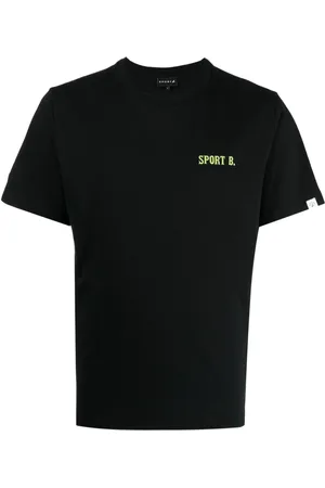 AGNÈS B. T-Shirt mit Logo-Print