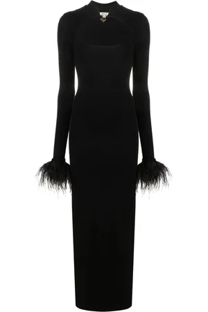 MANURI Cindy Kleid mit eckigem Ausschnitt