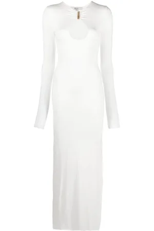 MANURI Midikleid mit Kettengliedern