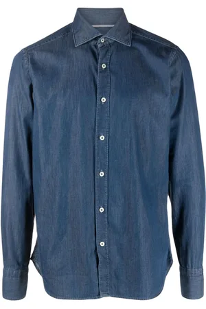 Tintoria Mattei Hemd aus Chambray