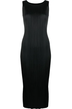PLEATS PLEASE ISSEY MIYAKE Ärmelloses Plisseekleid