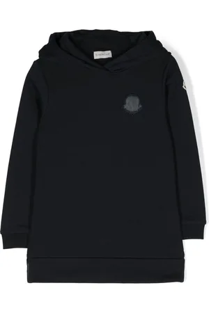 Moncler Langes Kleid mit Kapuze
