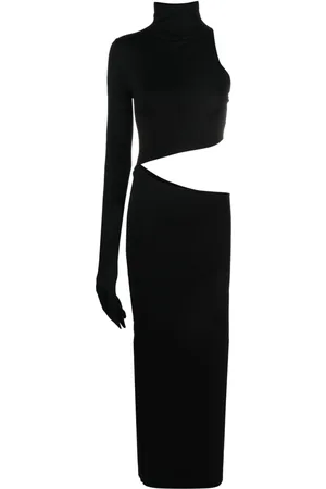 MANURI Tetris Midikleid mit Cut-Outs