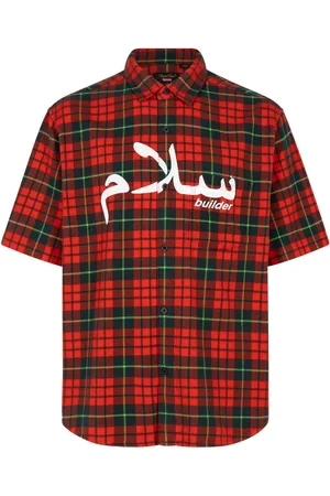 Supreme X Undercover Kariertes Flanellhemd