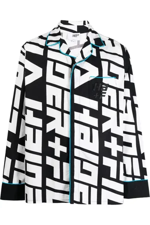 Haider Ackermann Hemd mit Monogramm-Print