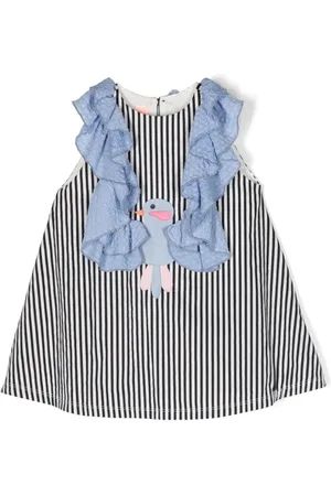 Wauw Capow by Bangbang Gestreiftes Chirping Kleid