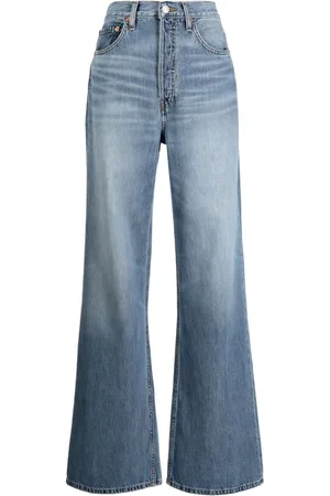 RE/DONE Wide-Leg-Jeans mit hohem Bund