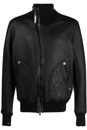ISAAC SELLAM EXPERIENCE Bomberjacke mit versetztem Verschluss