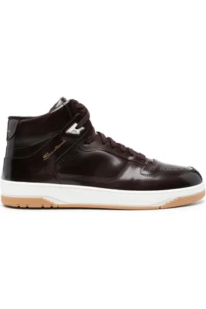 santoni Sneakers mit Glanzoptik