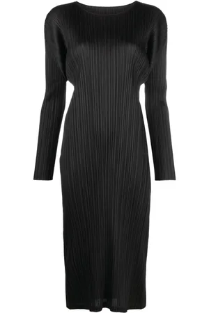 PLEATS PLEASE ISSEY MIYAKE Plissiertes Midikleid