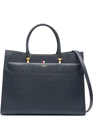 Thom Browne Duet Shopper aus strukturiertem Leder