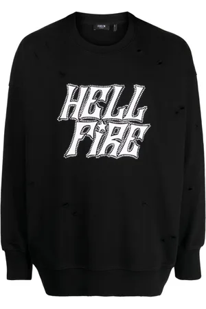 FIVE CM Sweatshirt im Distressed-Look