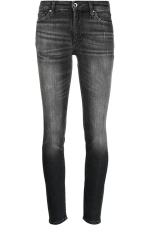 Armani Exchange Skinny-Jeans mit Logo-Patch
