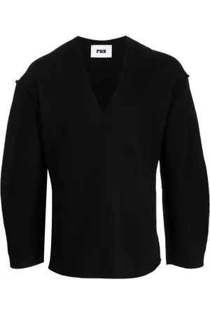 RUS Pullover mit V-Ausschnitt
