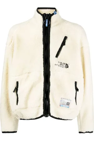 Maison Mihara Yasuhiro Fleecejacke mit Logo-Stickerei