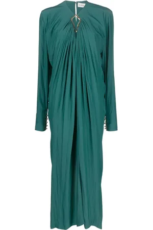 Lanvin Drapiertes Midikleid