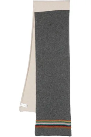 Paul Smith Schal mit gestreiftem Rand