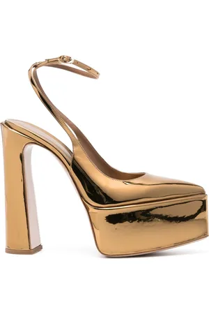 LE SILLA Nina Pumps im Metallic-Look 155mm