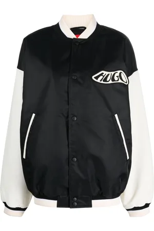 HUGO BOSS Bomberjacke mit Logo-Patch