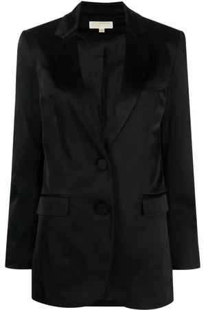 Michael Kors Einreihiger Satinblazer