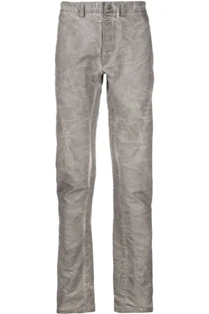 ISAAC SELLAM EXPERIENCE Tapered-Hose mit Knitteroptik
