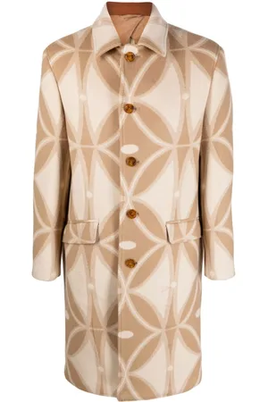 Etro Geometrisch gemusterter Mantel