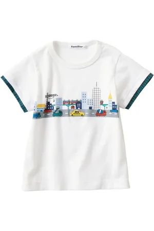Familiar T-Shirt mit Cartoon-Print
