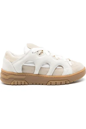 PAURA Curb Sneakers mit Kontrasteinsätzen